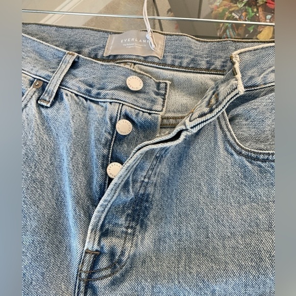 Everlane The Relaxed Straight Fit Organic Cotton Jeans, 27R - Picture 5 of 7
